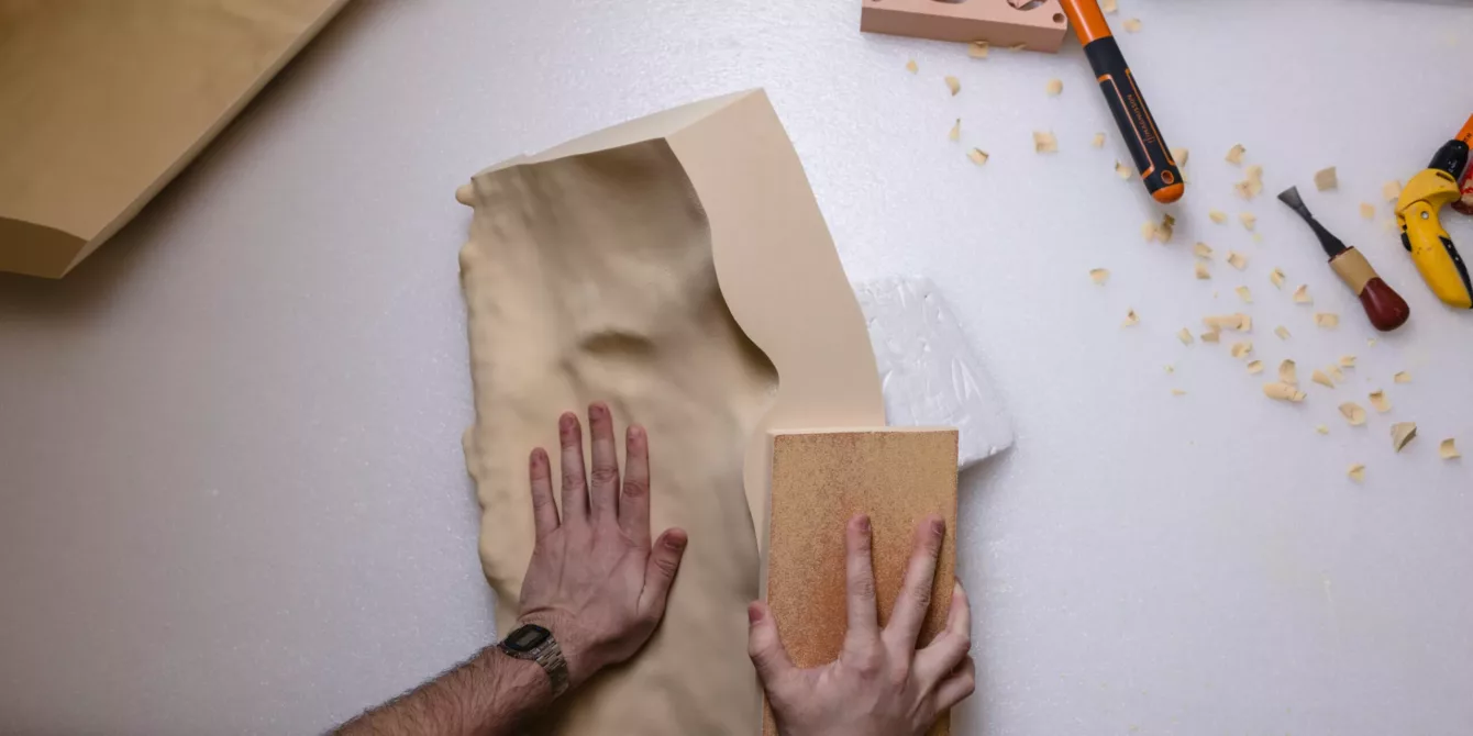 Visuel présentant un prototype réalisé par Creaform qui maitrise différentes techniques industrielles