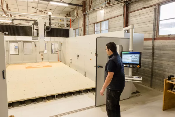 Usinage d’une maquette de terrain par fraisage numérique