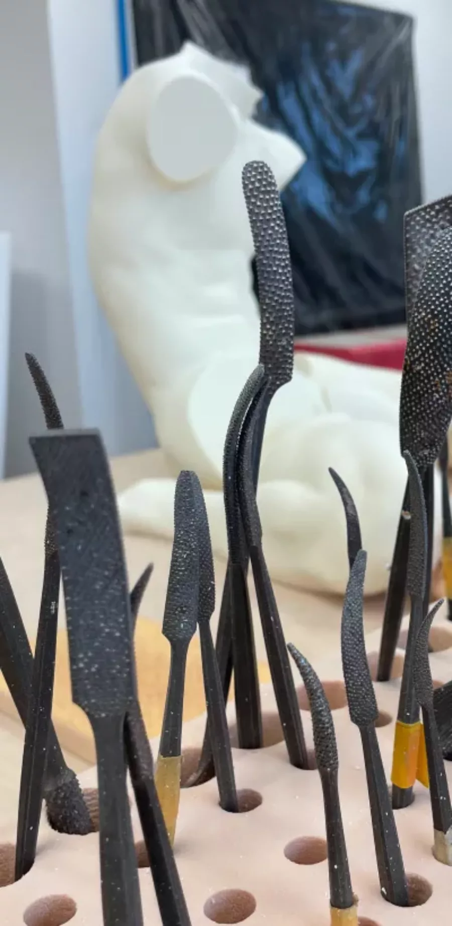 Visuel présentant des outils servant à différentes techniques industrielles de Creaform