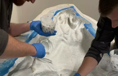 Visuel présentant un moule qui fait parti des différentes techniques industrielles que maitrise Creaform