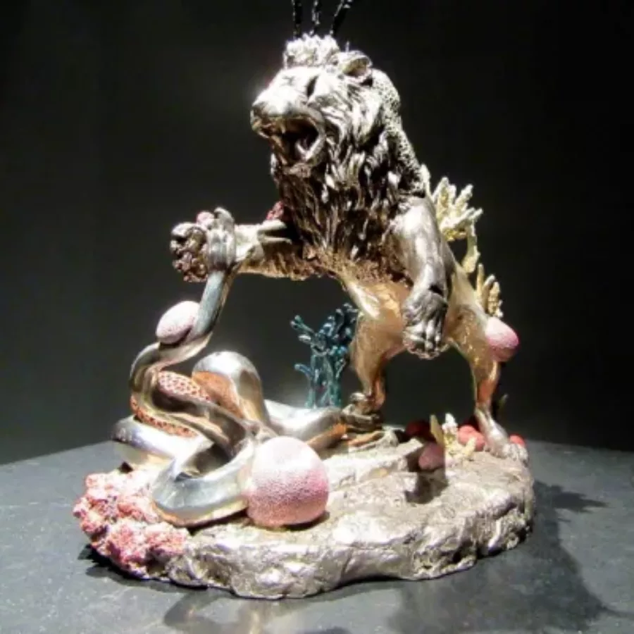 Visuel présentant une scène de sculptures qui fait parti de l'actualité de Creaform